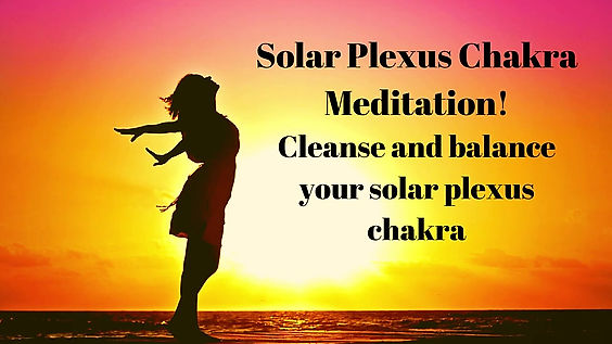 Guided solar plexus meditation - release energy blockages from your solar plexus chakra today!